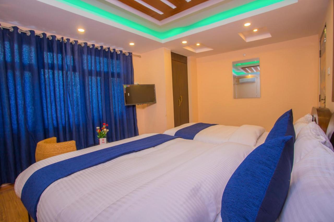 Oyo Hotel Antique Kutty Katmandou Extérieur photo